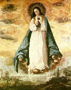 Francisco de Zurbaran immaculate virgin oil painting